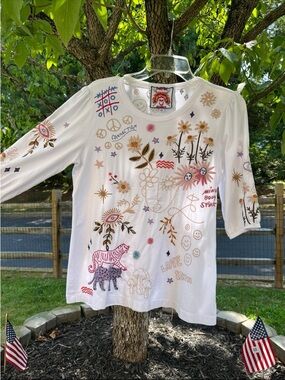 Johnny Was Long Sleeve Top